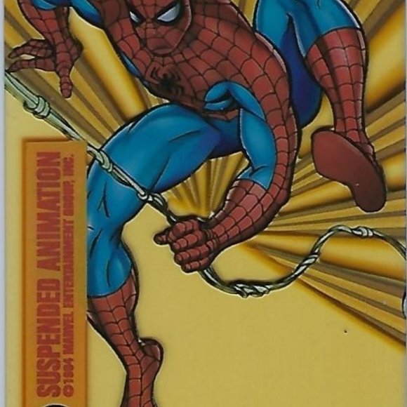 1994 Marvel Universe Trading Card - Suspended Animation - Gambit - Spider-man - Picture 2 of 4